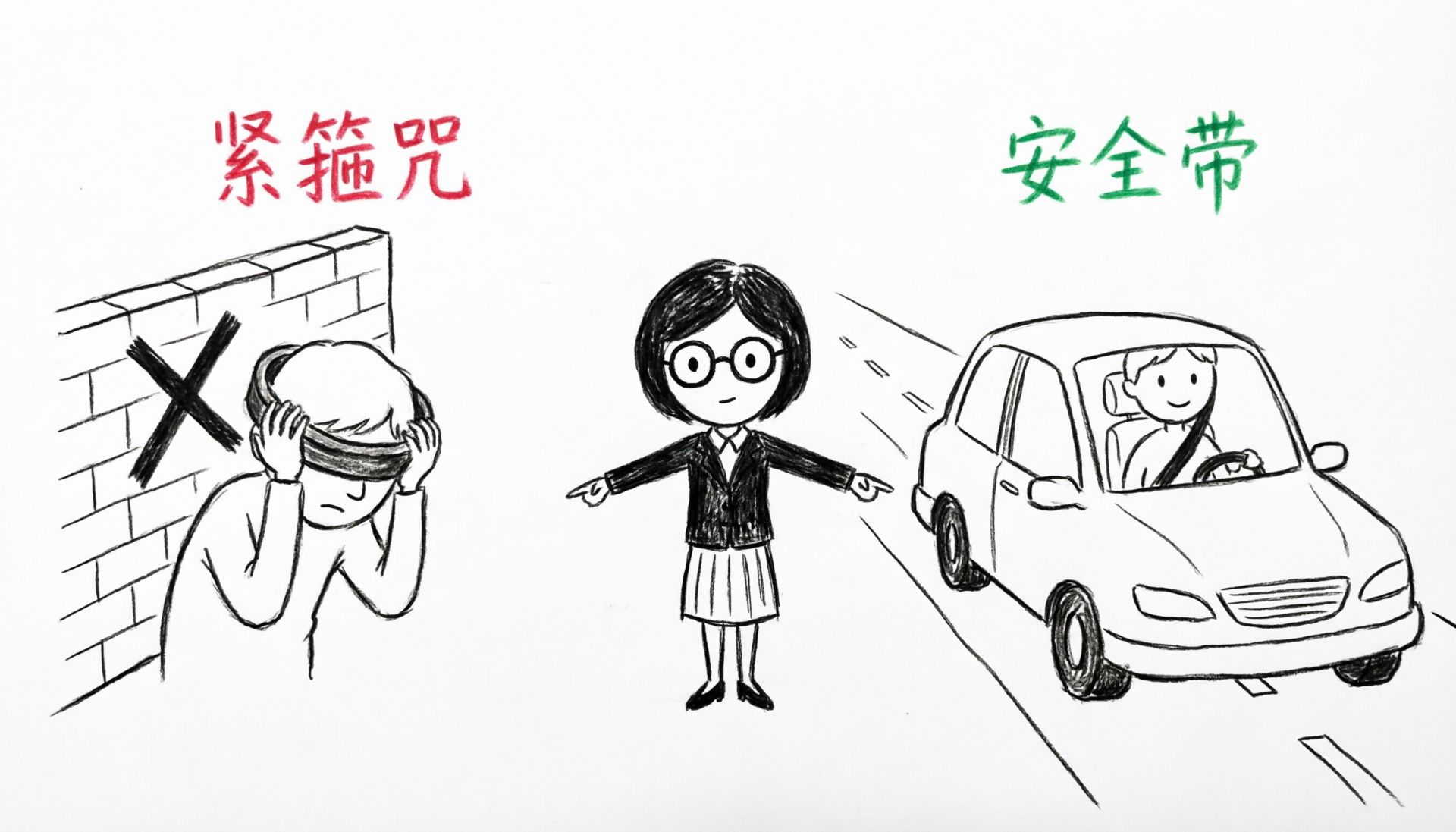 紧箍咒 vs 安全带